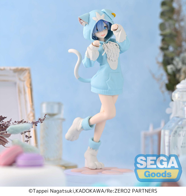 SEGA Luminasta "Re:ZERO -Starting Life in Another World-" "Ram" -Mofumofu Pack- blue