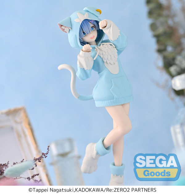 SEGA Luminasta "Re:ZERO -Starting Life in Another World-" "Ram" -Mofumofu Pack- blue