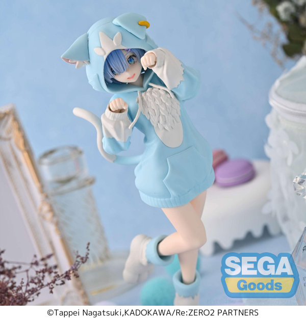 SEGA Luminasta "Re:ZERO -Starting Life in Another World-" "Ram" -Mofumofu Pack- blue