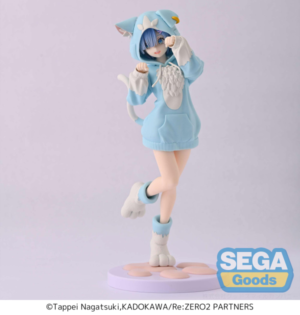 SEGA Luminasta "Re:ZERO -Starting Life in Another World-" "Ram" -Mofumofu Pack- blue