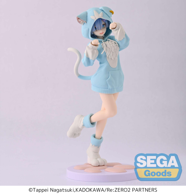 SEGA Luminasta "Re:ZERO -Starting Life in Another World-" "Ram" -Mofumofu Pack- blue