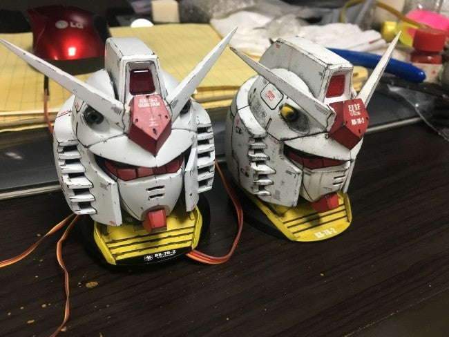 EXCEED HEAD RX-78 Ver. CASVAL (GOLD HOLO) WATER DECAL