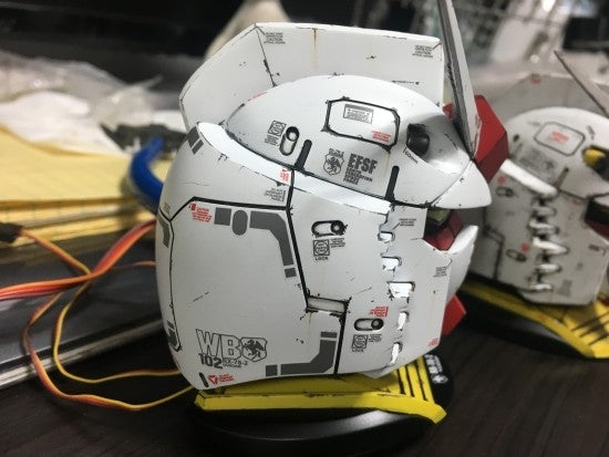 EXCEED HEAD RX-78 Ver. CASVAL (GOLD HOLO) WATER DECAL