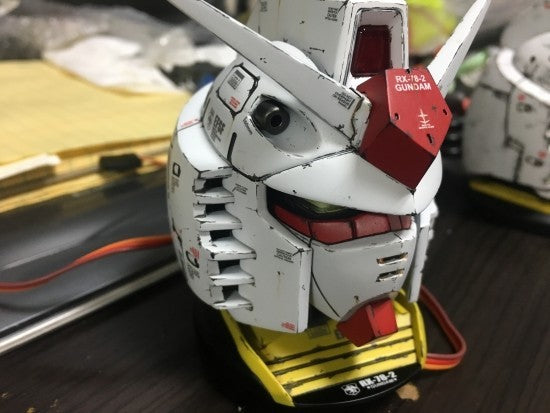 EXCEED HEAD RX-78 Ver. CASVAL (GOLD HOLO) WATER DECAL