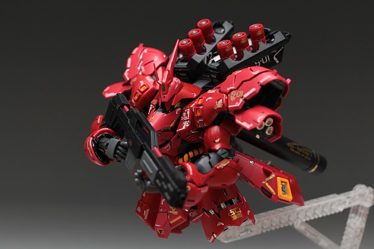 RG SAZABI White & Gold part HOLO WATER DECAL