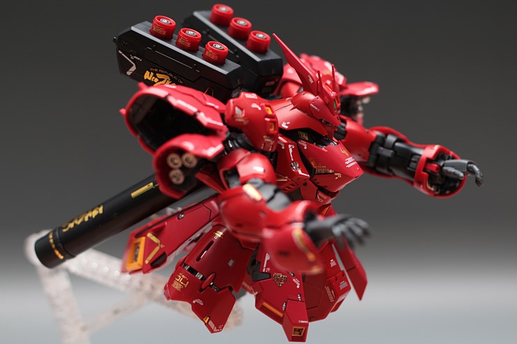 RG SAZABI White & Gold part HOLO WATER DECAL