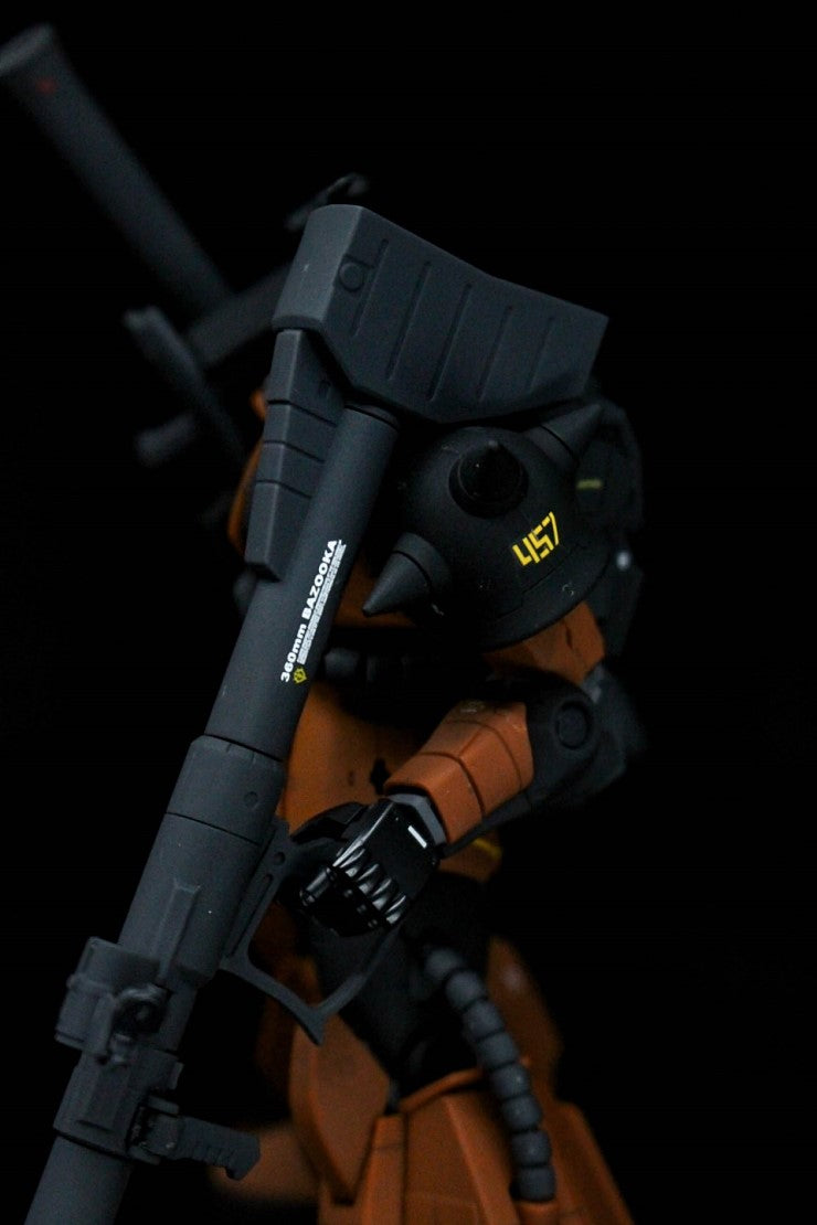 RG GABBY HAZARD ZAKU WATER DECAL
