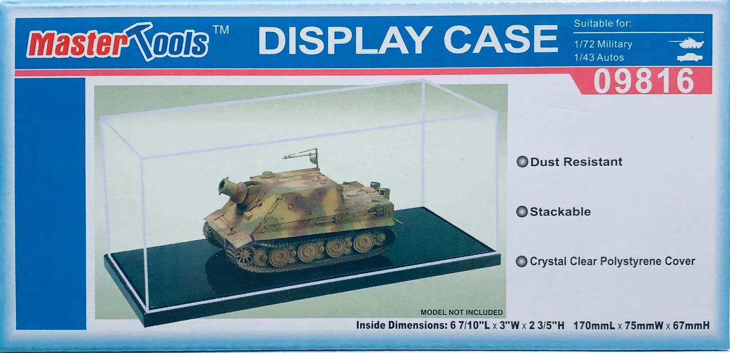 MasterTools Display Case 6.7"L x 3"W x 2.5"H (09816)