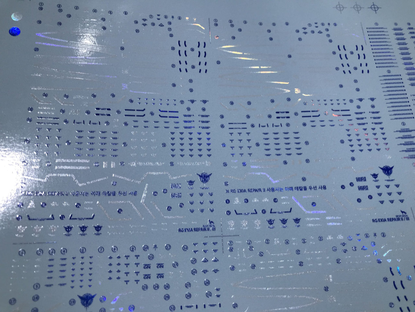 RG EXIA REPAIR 2 / REPAIR 3 HOLOGRAM WATER DECAL