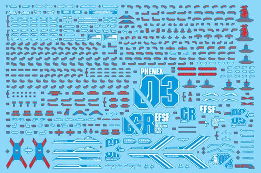 MG PHENEX ORIGINAL WATER DECAL