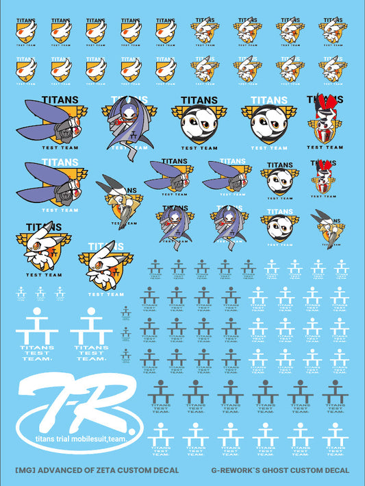 G-REWORK - [MG] A.O.Z CUSTOM MARK DECAL Water Decal