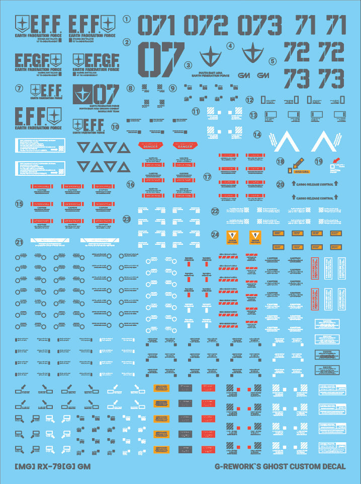 G-REWORK - [MG] RGM-79[G] GM GROUND TYPE Water Decal