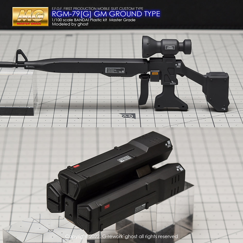 G-REWORK - [MG] RGM-79[G] GM GROUND TYPE Water Decal