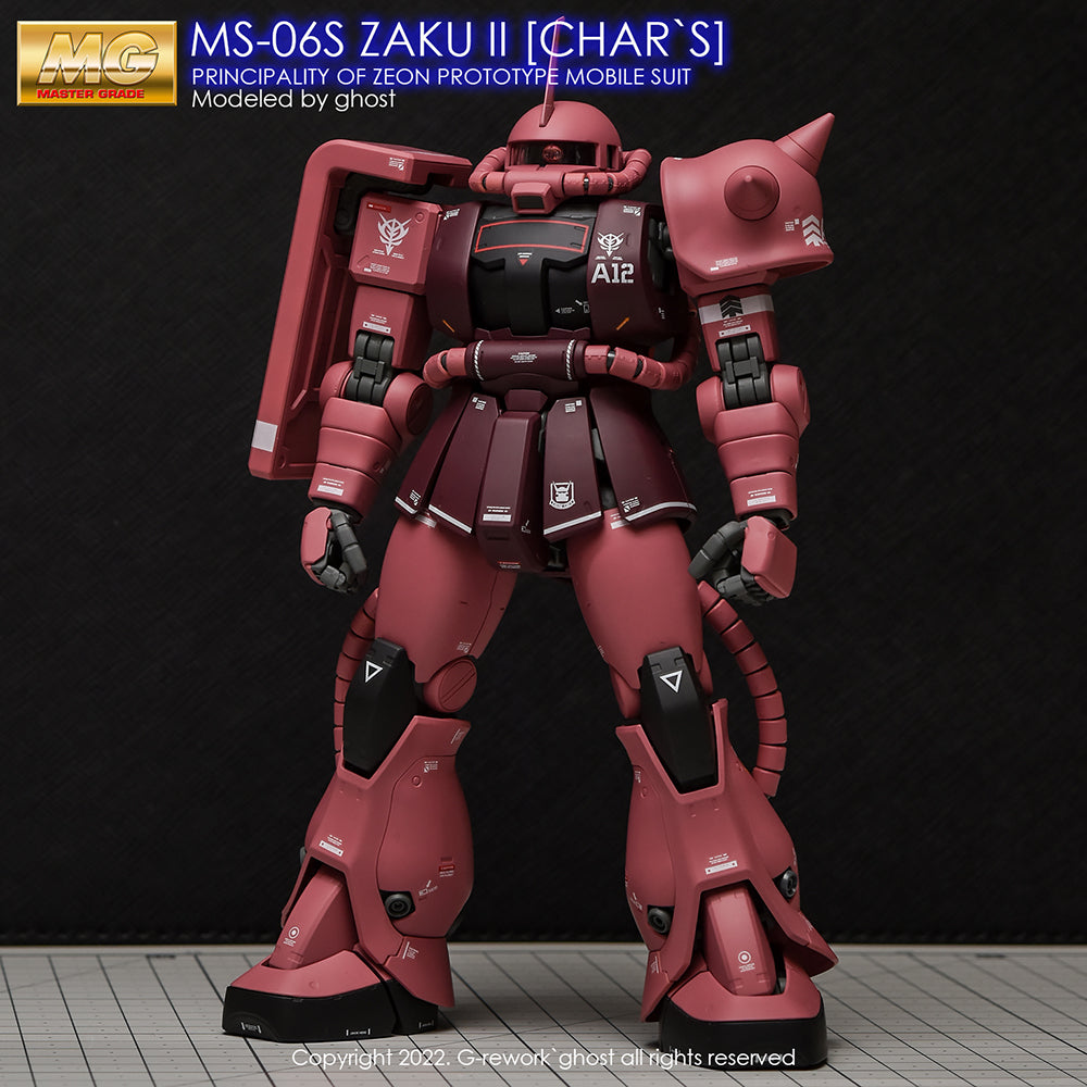 G-REWORK - [MG] ZAKU II 2.0 CHAR ( Renewal ) Water Decal