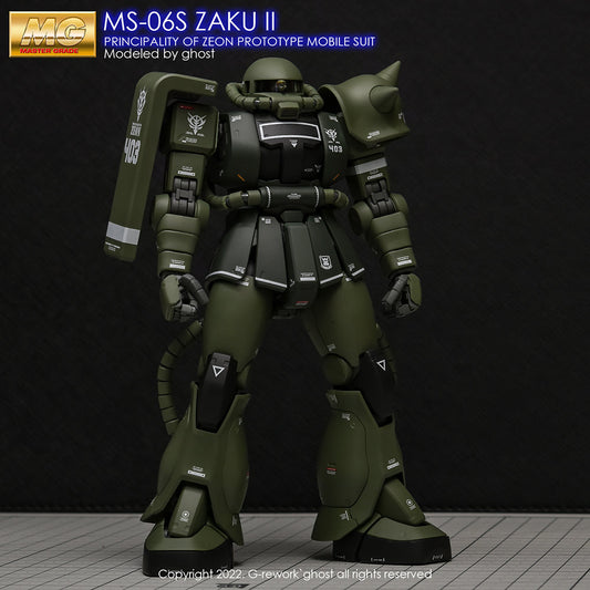 G-REWORK - [MG] ZAKU2 2.0 ( Renewal ) Water Decal