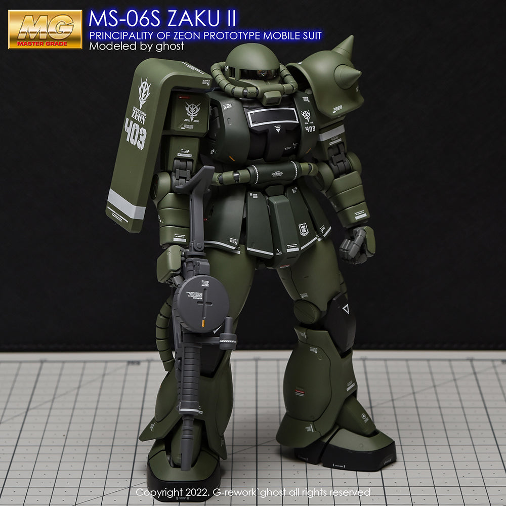 G-REWORK - [MG] ZAKU2 2.0 ( Renewal ) Water Decal