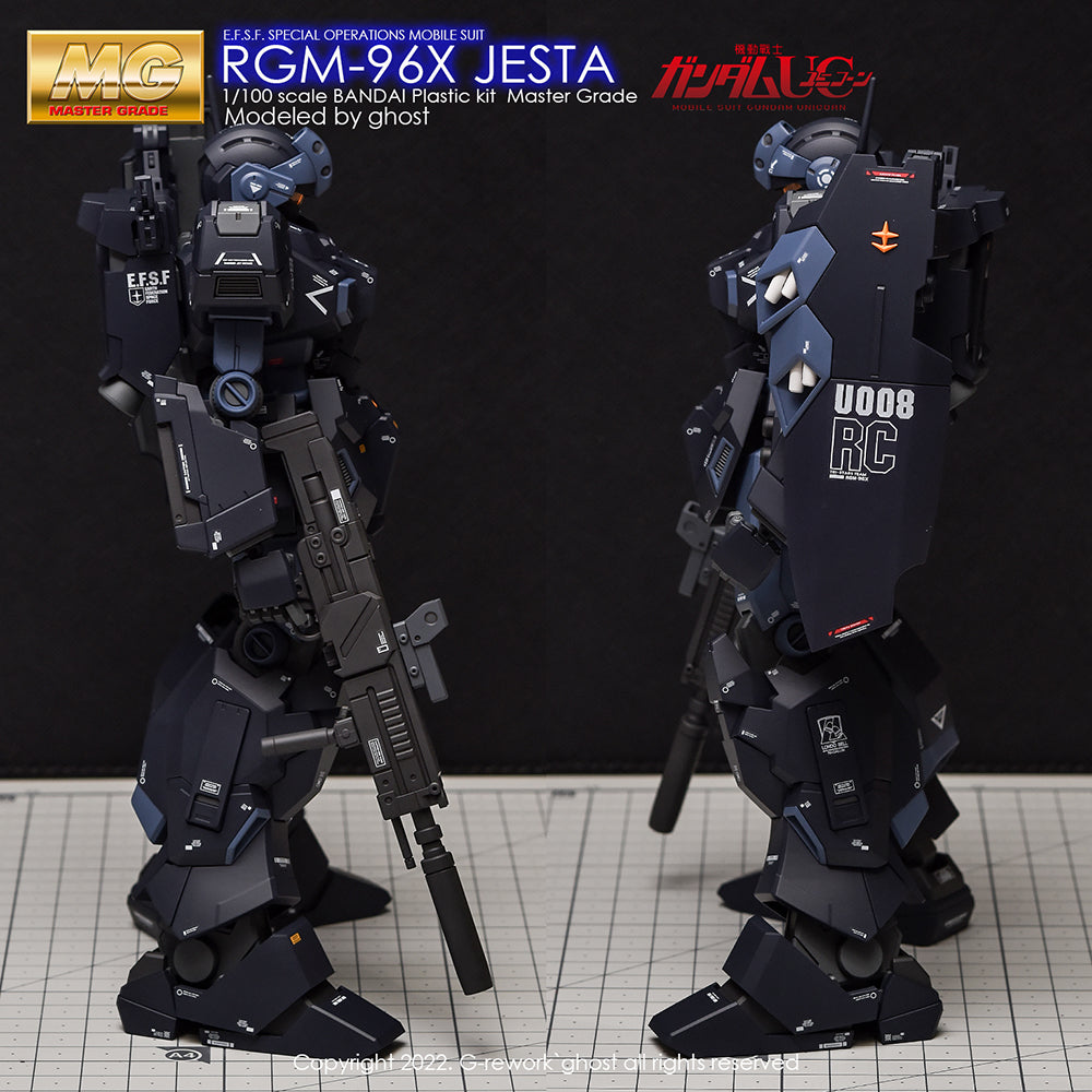G-REWORK - [MG] RGM-96X JESTA Water Decal