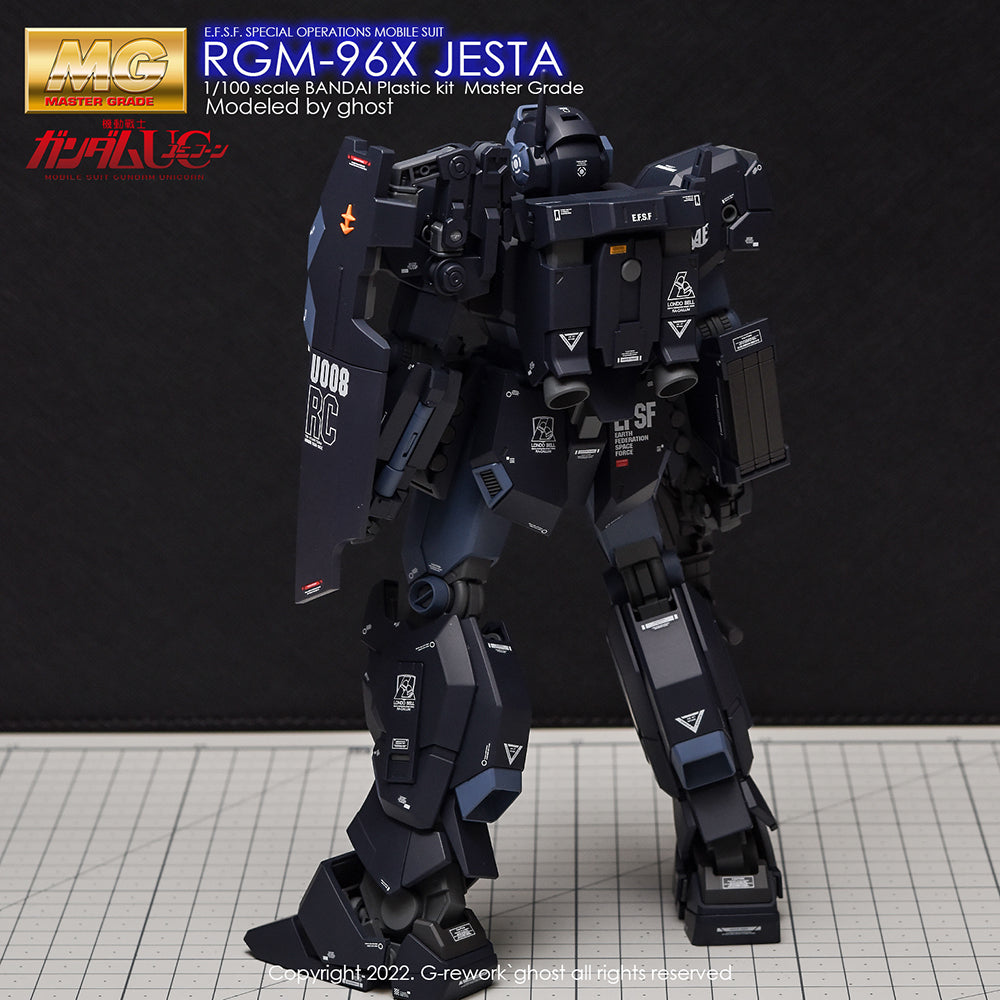 G-REWORK - [MG] RGM-96X JESTA Water Decal
