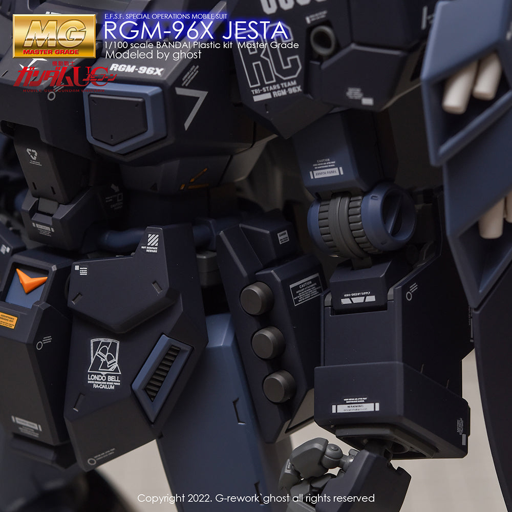 G-REWORK - [MG] RGM-96X JESTA Water Decal