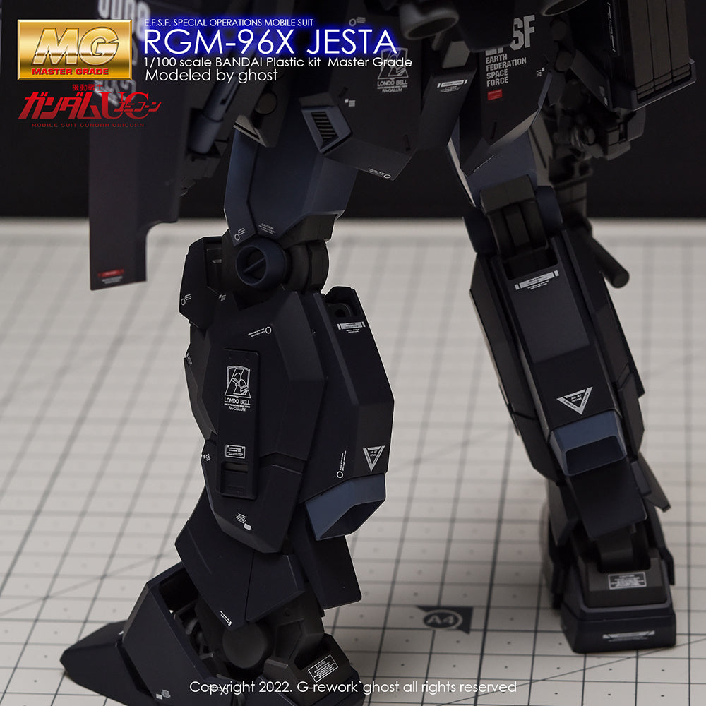 G-REWORK - [MG] RGM-96X JESTA Water Decal