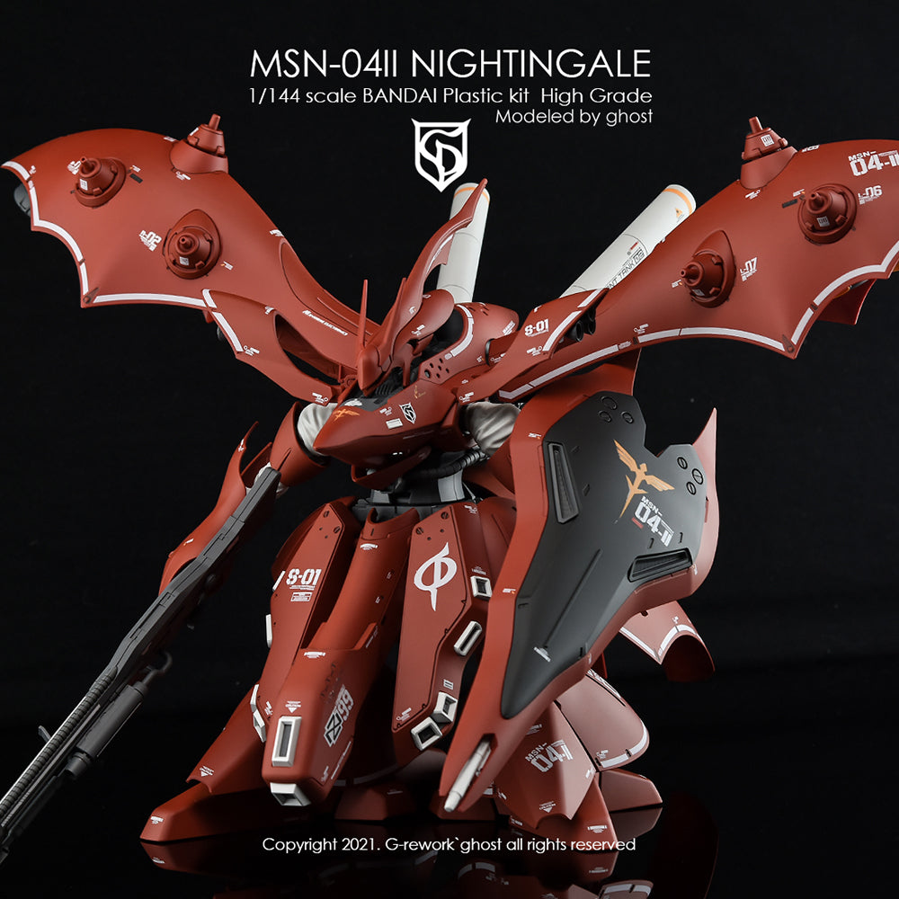 G-REWORK - [HG] NIGHTINGALE Water Decal