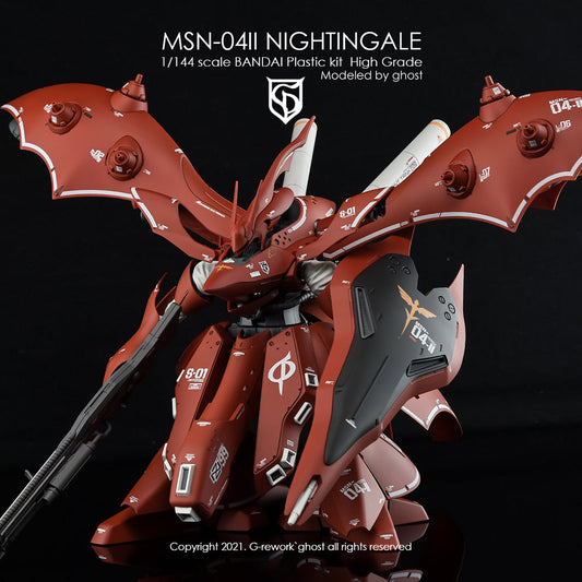 G-REWORK - [HG] NIGHTINGALE Water Decal