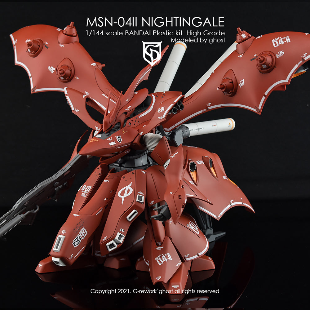 G-REWORK - [HG] NIGHTINGALE Water Decal
