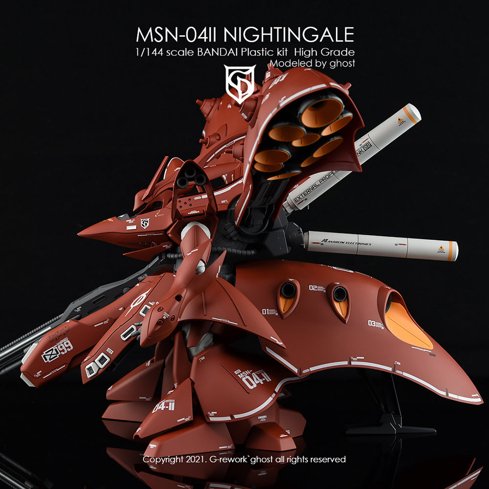 G-REWORK - [HG] NIGHTINGALE Water Decal