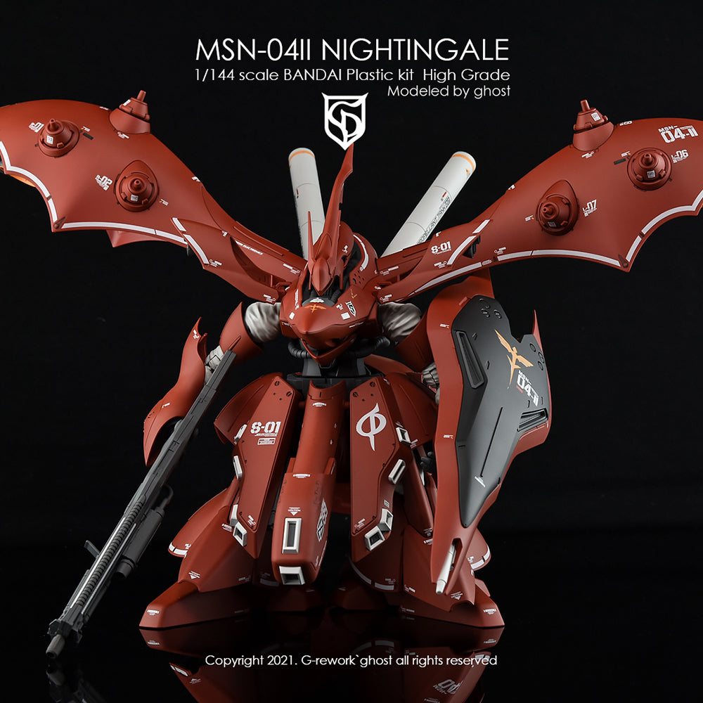 G-REWORK - [HG] NIGHTINGALE Water Decal