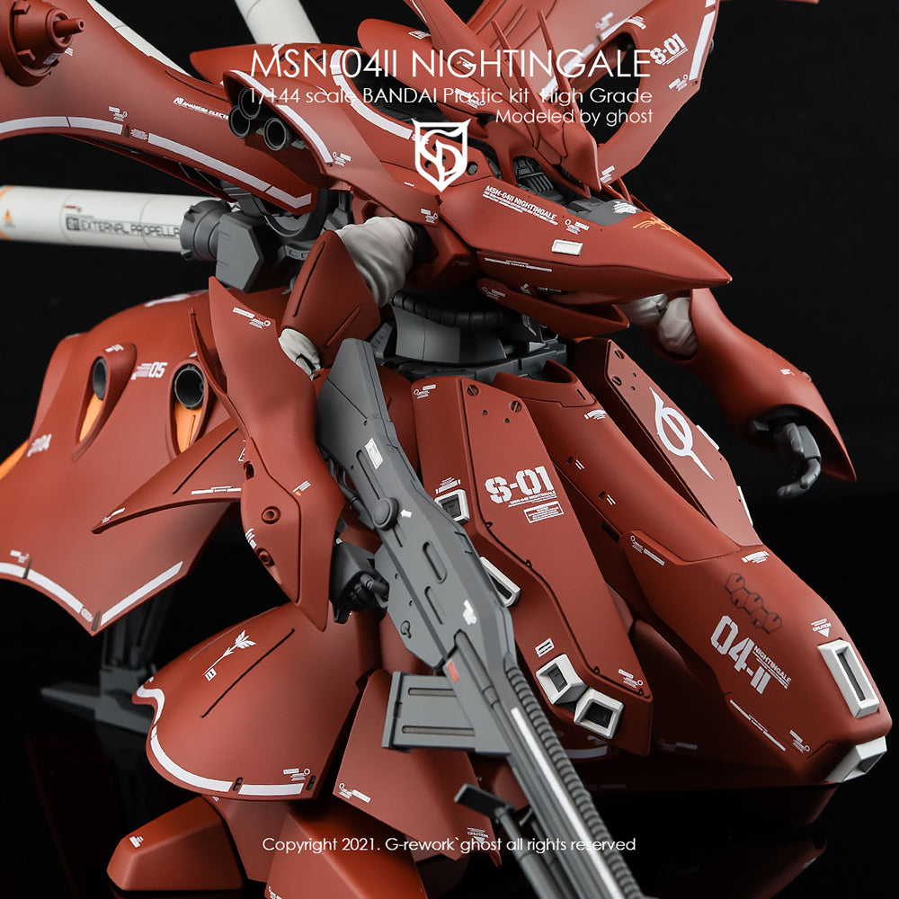 G-REWORK - [HG] NIGHTINGALE Water Decal
