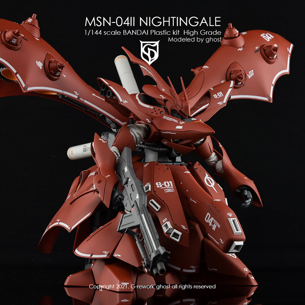 G-REWORK - [HG] NIGHTINGALE Water Decal