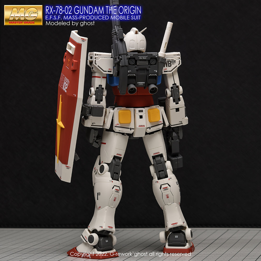 G-REWORK - [MG] THE ORIGIN GUNDAM ( Renewal ) Water Decal