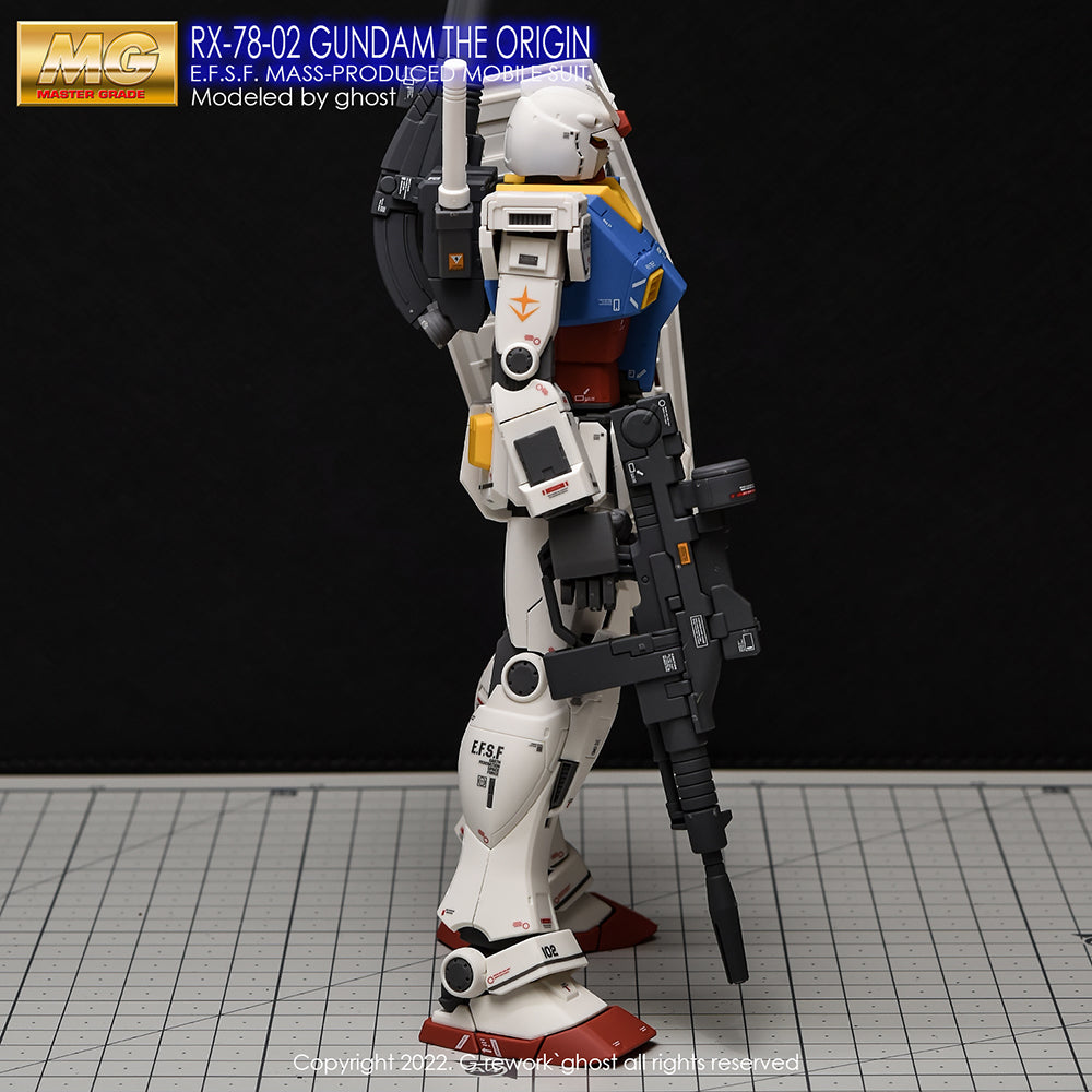 G-REWORK - [MG] THE ORIGIN GUNDAM ( Renewal ) Water Decal