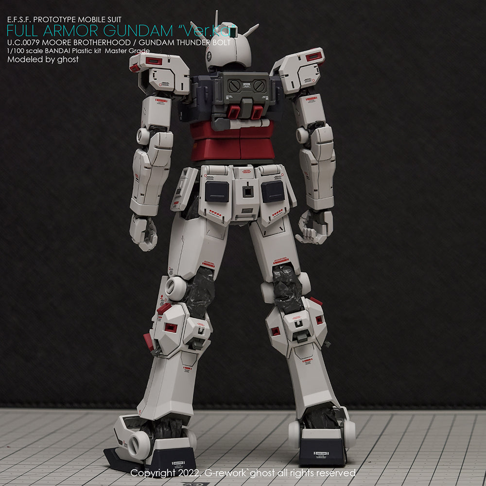 G-REWORK - [MG] FULL ARMOR GUNDAM Ver.Ka [GUNDAM THUNDERBOLT] Water Decal