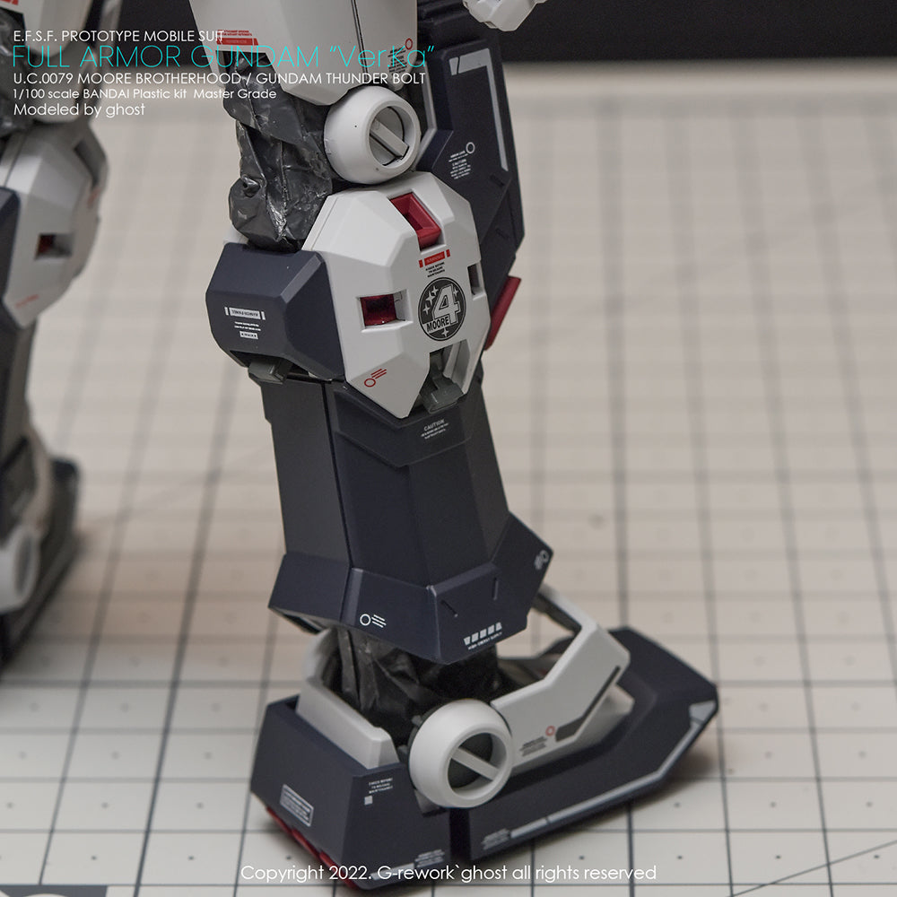 G-REWORK - [MG] FULL ARMOR GUNDAM Ver.Ka [GUNDAM THUNDERBOLT] Water Decal