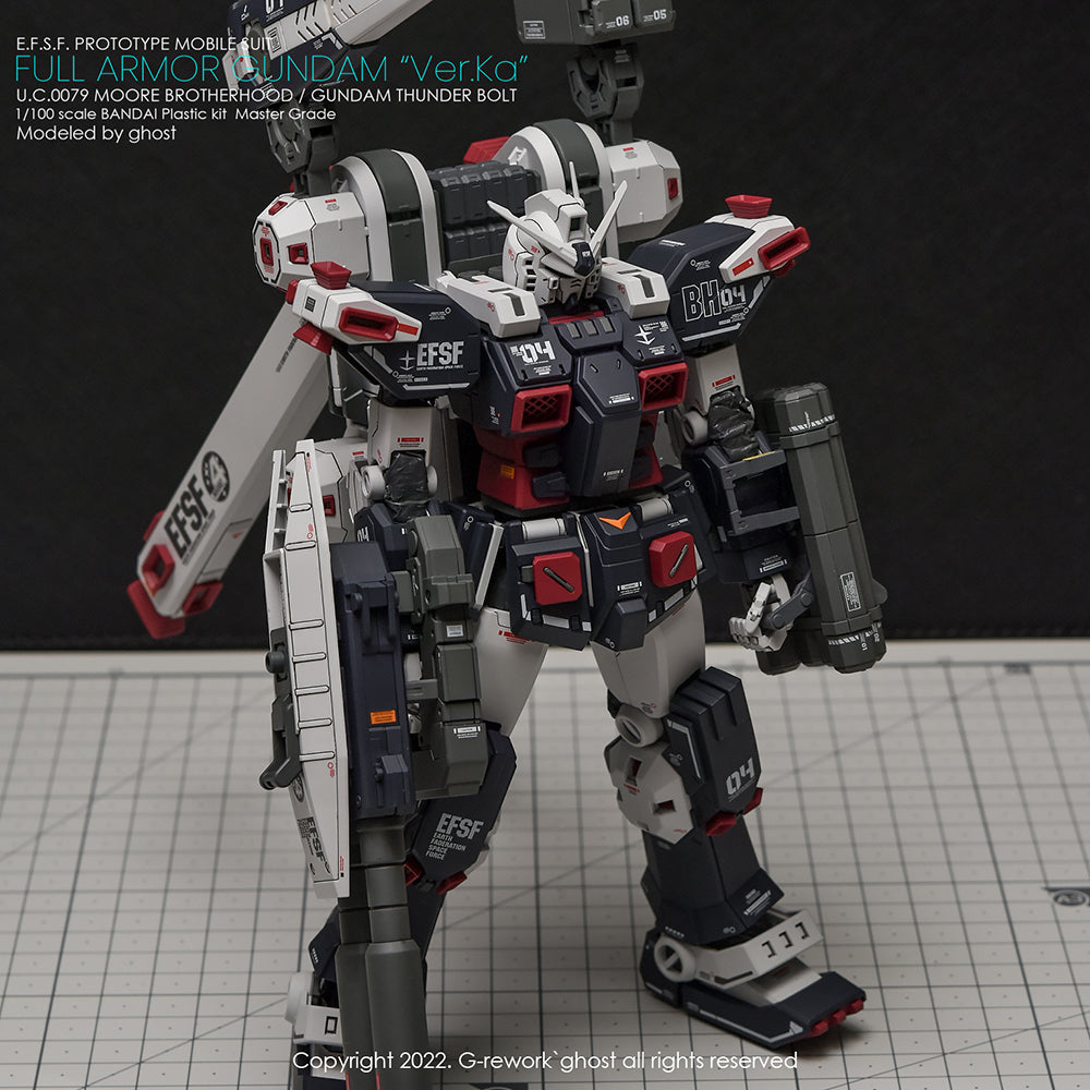 G-REWORK - [MG] FULL ARMOR GUNDAM Ver.Ka [GUNDAM THUNDERBOLT] Water Decal