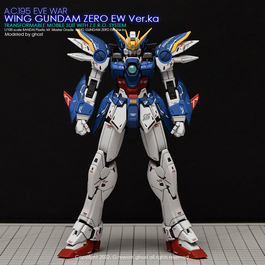 G-REWORK - [MG] WING ZERO EW Ver.ka Water Decal