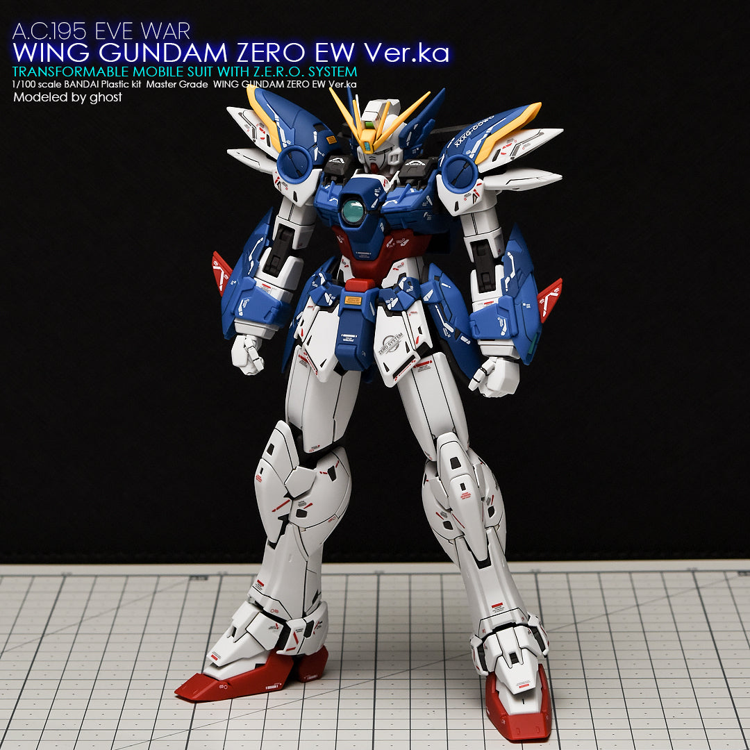 G-REWORK - [MG] WING ZERO EW Ver.ka Water Decal