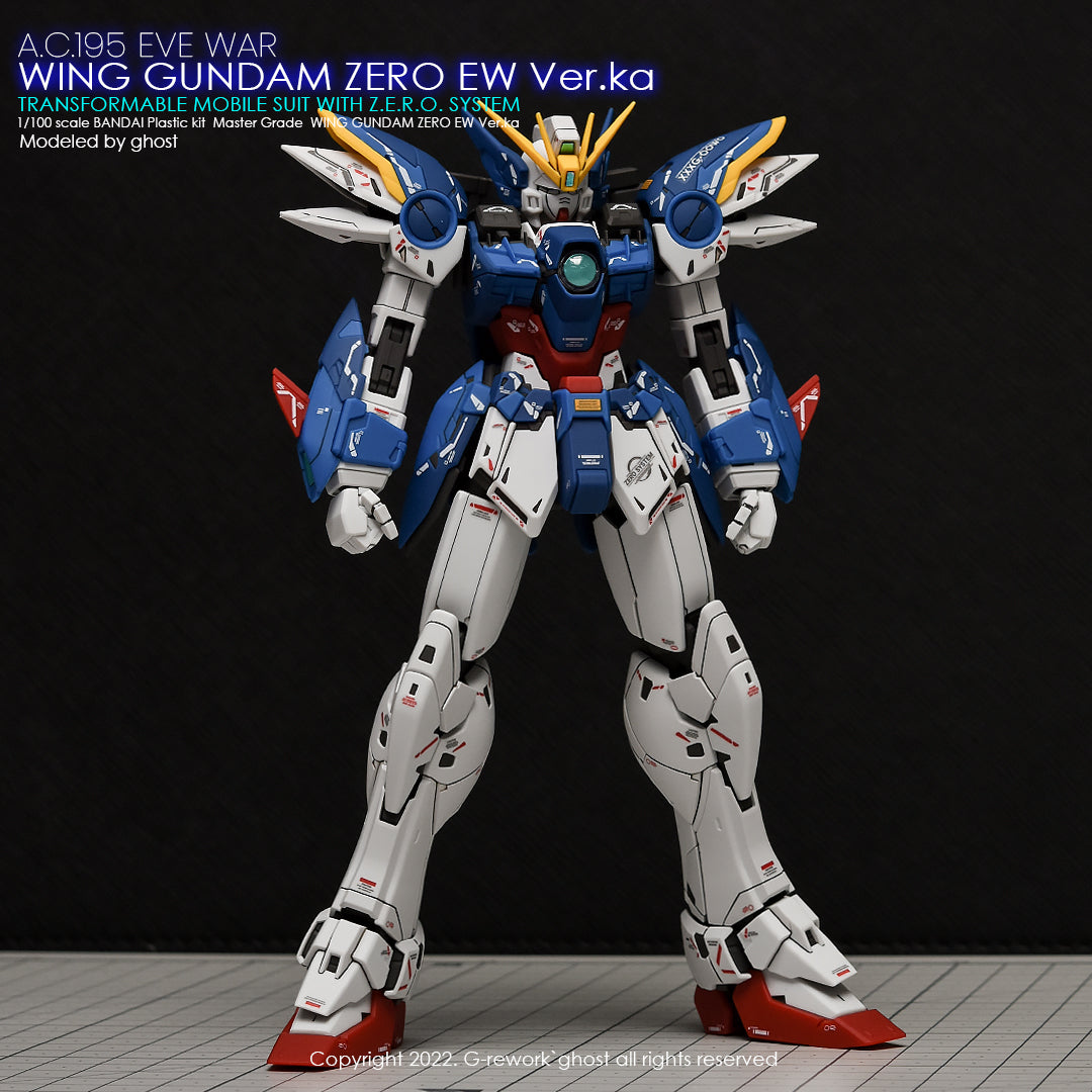 G-REWORK - [MG] WING ZERO EW Ver.ka Water Decal
