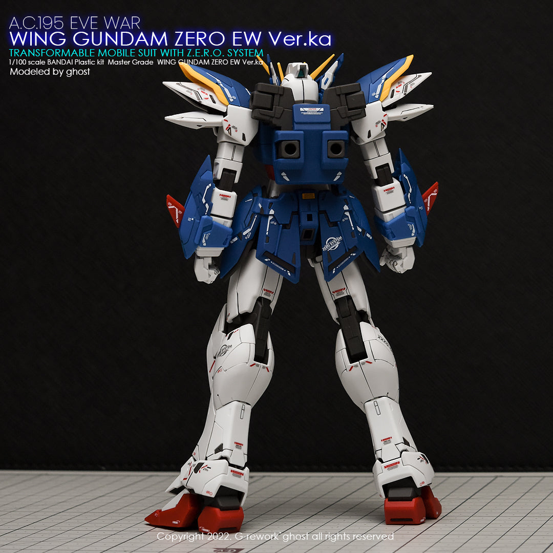 G-REWORK - [MG] WING ZERO EW Ver.ka Water Decal