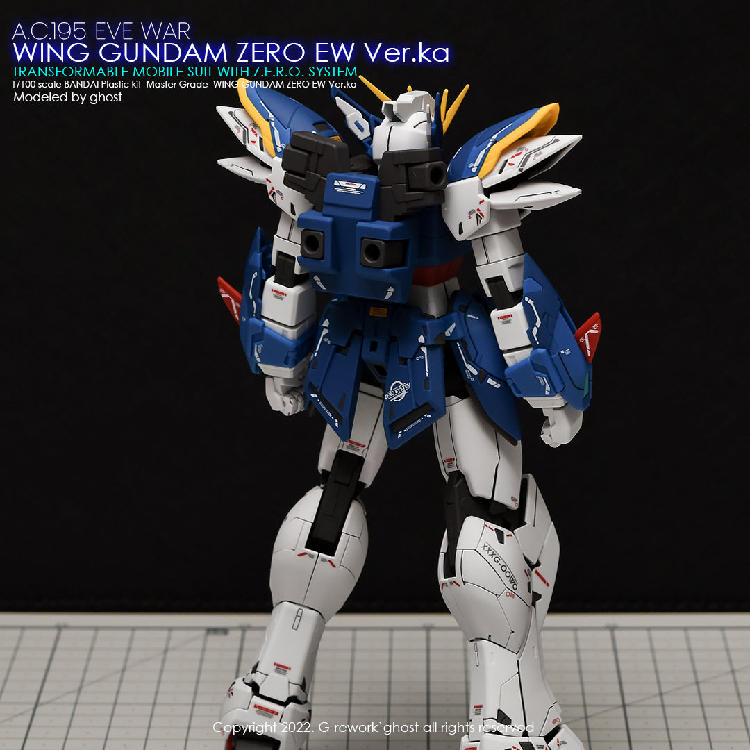 G-REWORK - [MG] WING ZERO EW Ver.ka Water Decal
