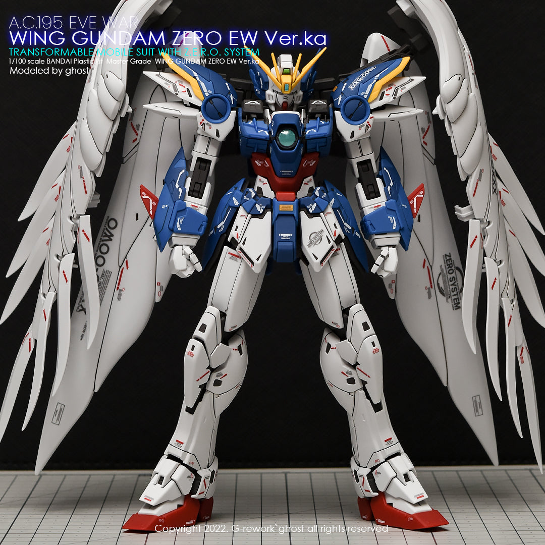 G-REWORK - [MG] WING ZERO EW Ver.ka Water Decal