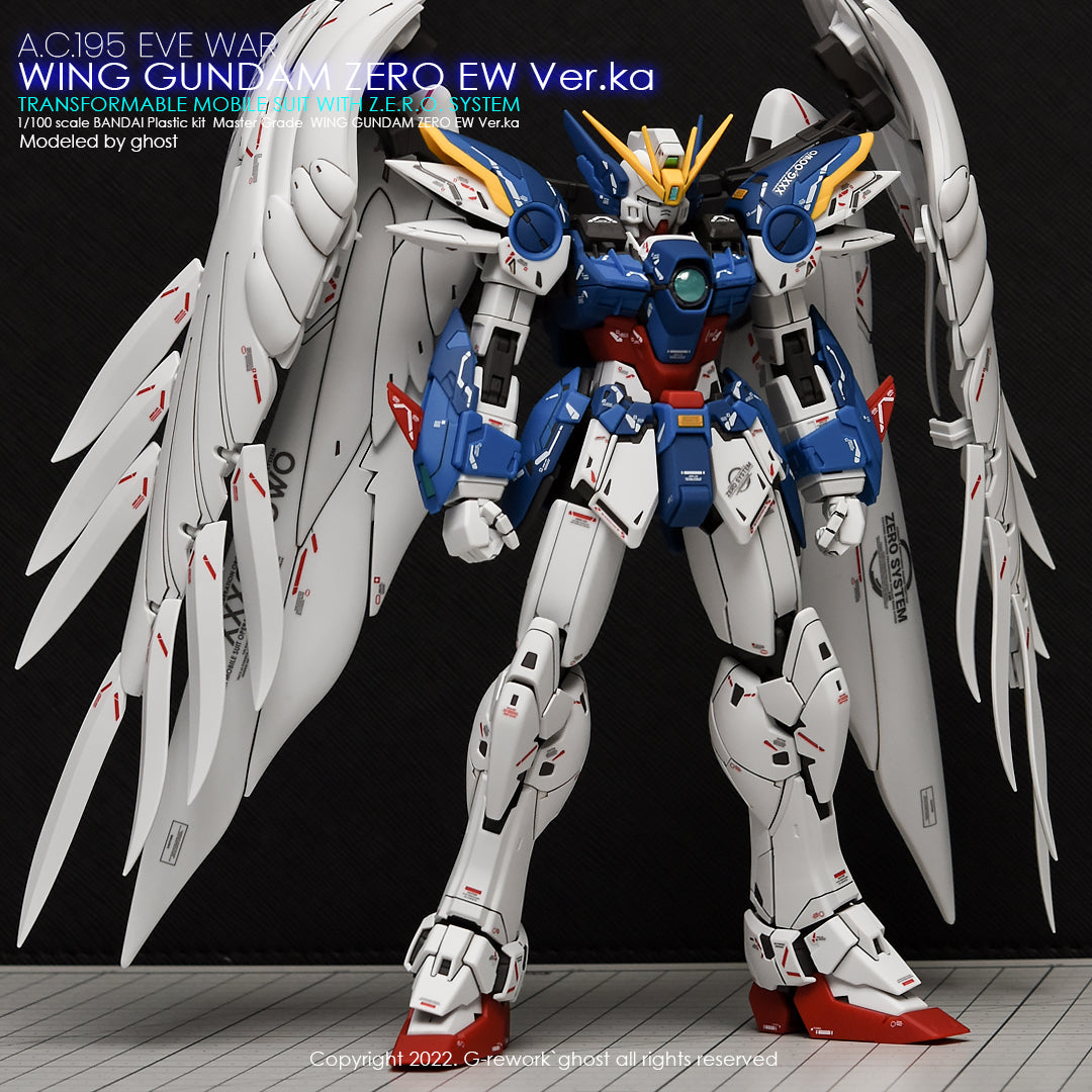 G-REWORK - [MG] WING ZERO EW Ver.ka Water Decal