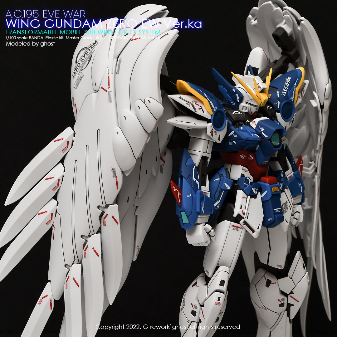 G-REWORK - [MG] WING ZERO EW Ver.ka Water Decal