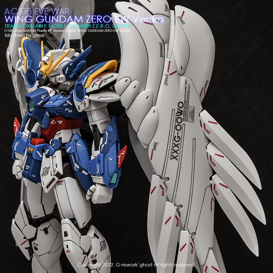 G-REWORK - [MG] WING ZERO EW Ver.ka Water Decal