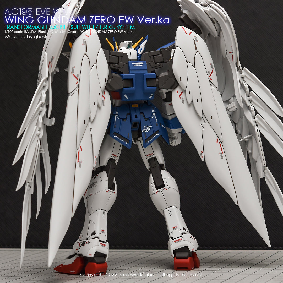 G-REWORK - [MG] WING ZERO EW Ver.ka Water Decal