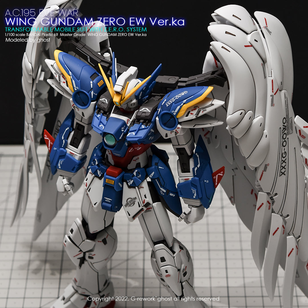 G-REWORK - [MG] WING ZERO EW Ver.ka Water Decal