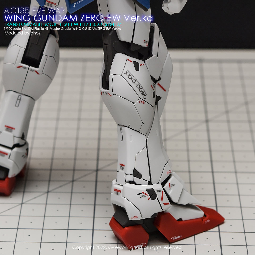 G-REWORK - [MG] WING ZERO EW Ver.ka Water Decal