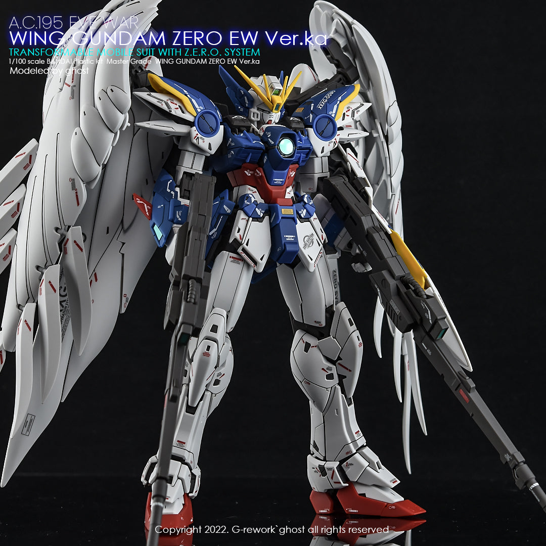 G-REWORK - [MG] WING ZERO EW Ver.ka Water Decal