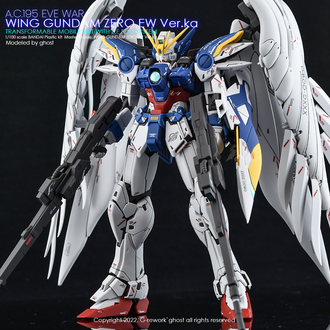 G-REWORK - [MG] WING ZERO EW Ver.ka Water Decal
